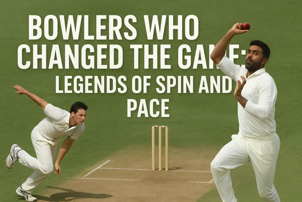 Bowlers Who Changed the Game: Legends of Spin and Pace
